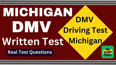 how hard is the written test michigan|michigan dmv written test.